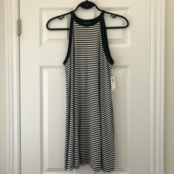 NWT Old Navy Petite Stripe Dress XS - Picture 1 of 4